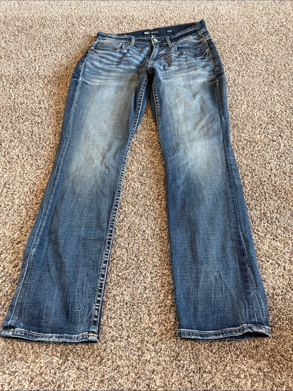 BKE Men's Jake Straight Leg Jeans 34x32